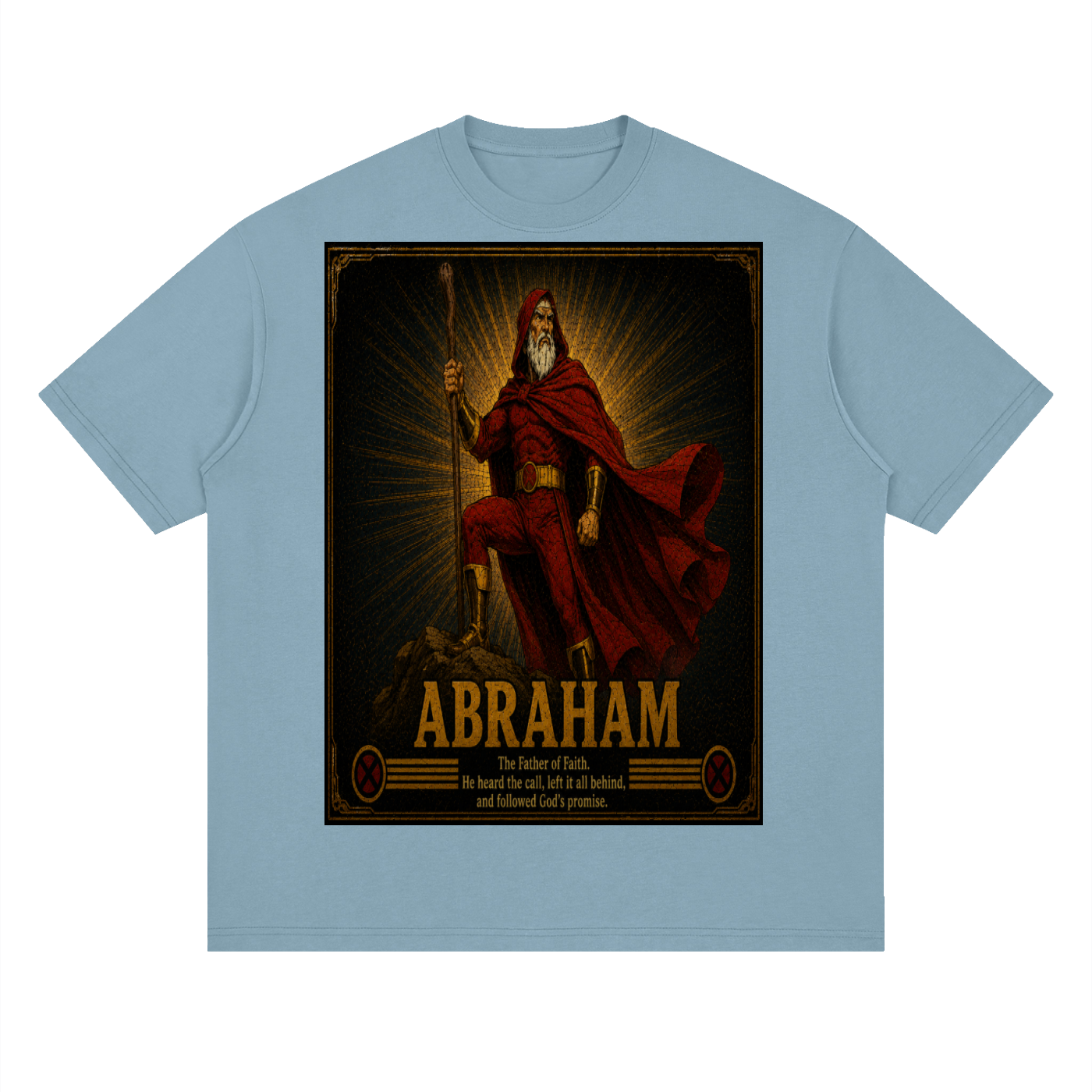 Jesus,Abraham,Holyheroes,christianclothing,christianmen,mensappearl,clothing,Bible,Love