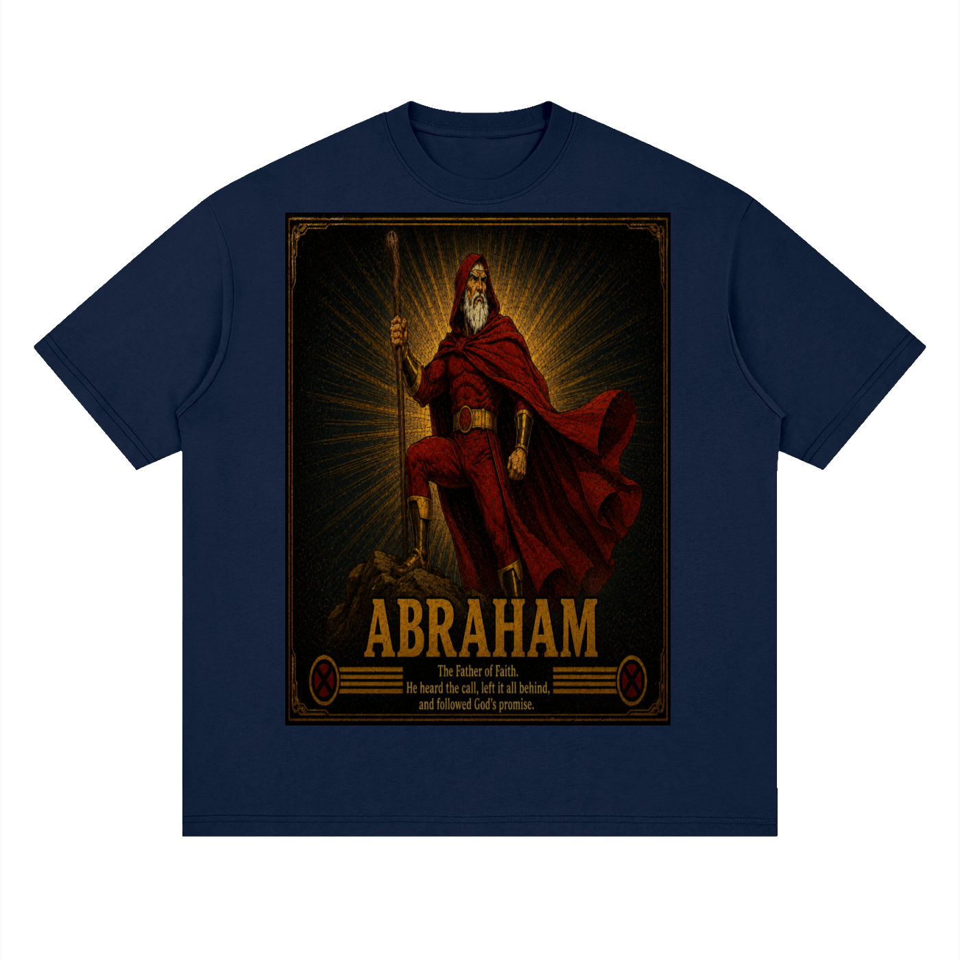 Jesus,Abraham,Holyheroes,christianclothing,christianmen,mensappearl,clothing,Bible,Love