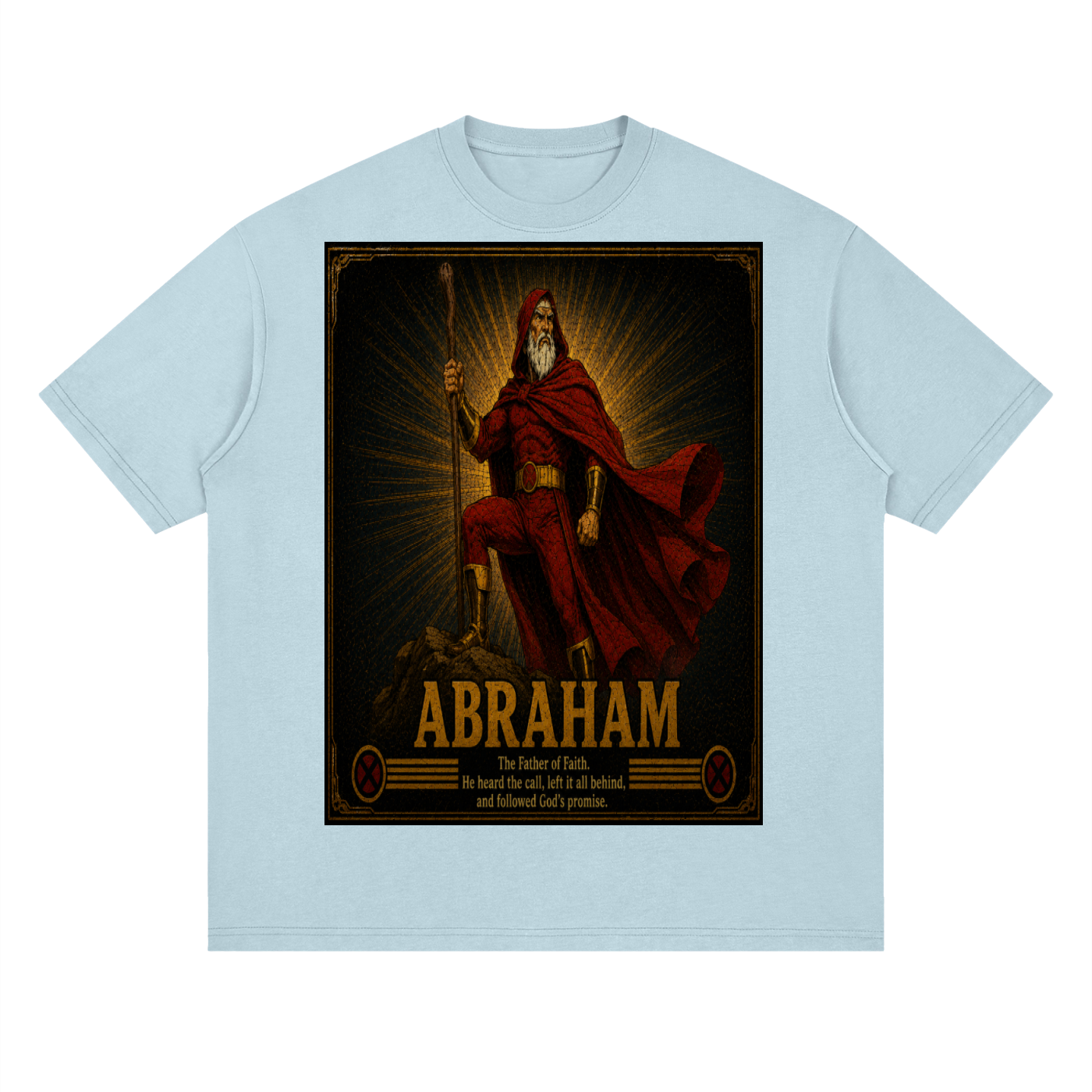 Jesus,Abraham,Holyheroes,christianclothing,christianmen,mensappearl,clothing,Bible,Love