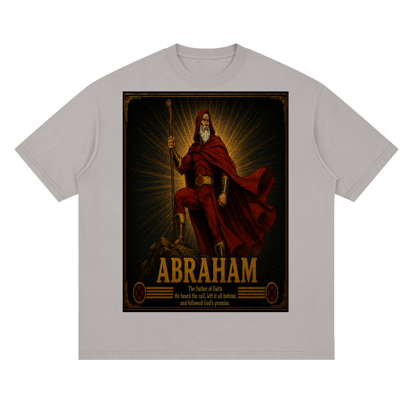 Jesus,Abraham,Holyheroes,christianclothing,christianmen,mensappearl,clothing,Bible,Love