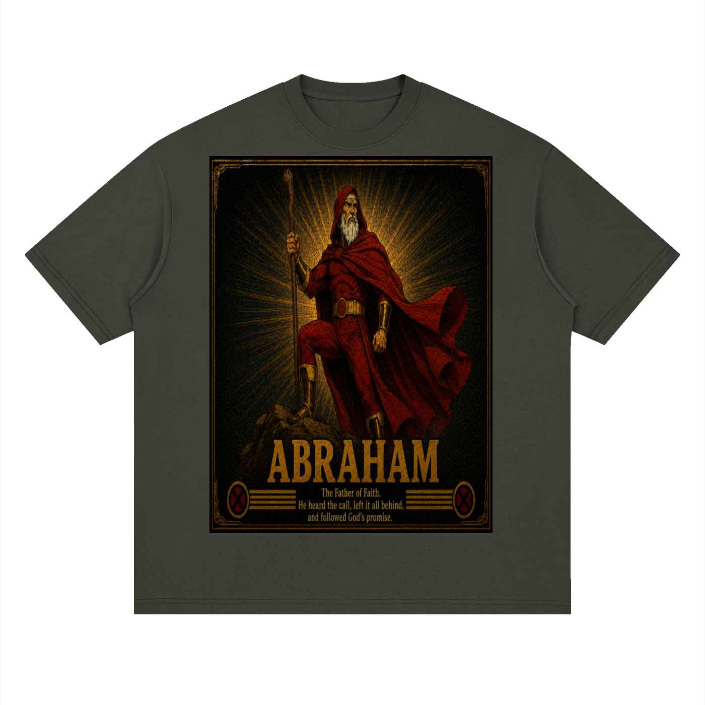 Jesus,Abraham,Holyheroes,christianclothing,christianmen,mensappearl,clothing,Bible,Love