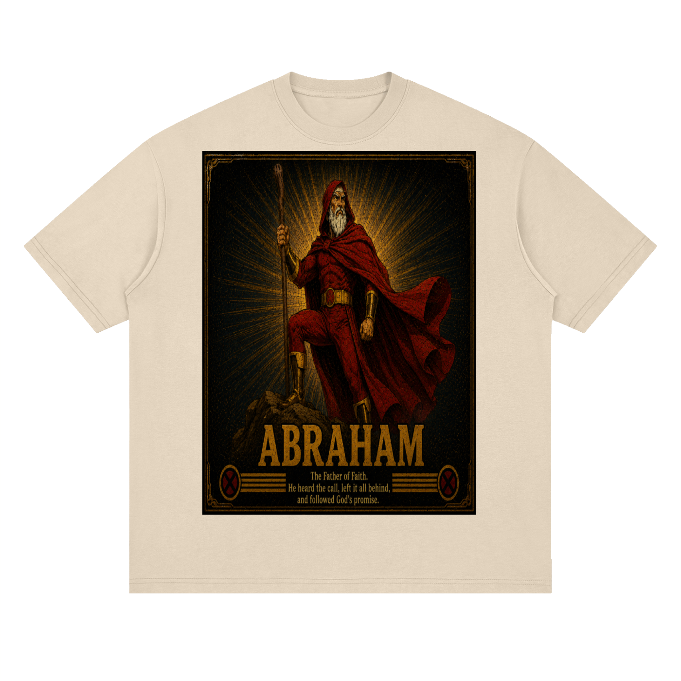 Jesus,Abraham,Holyheroes,christianclothing,christianmen,mensappearl,clothing,Bible,Love