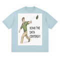 Bomb The Centers!!! Streetwear Loose Drop Shoulder T-Shirt