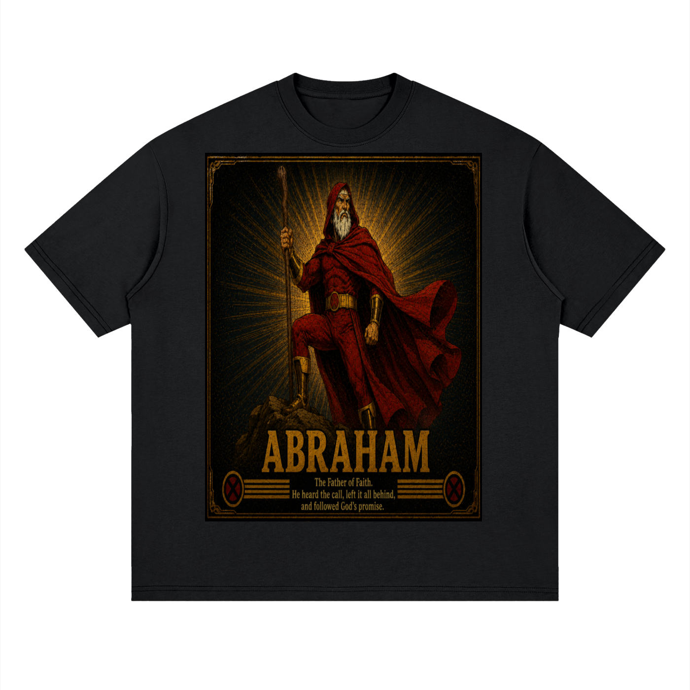 Jesus,Abraham,Holyheroes,christianclothing,christianmen,mensappearl,clothing,Bible,Love