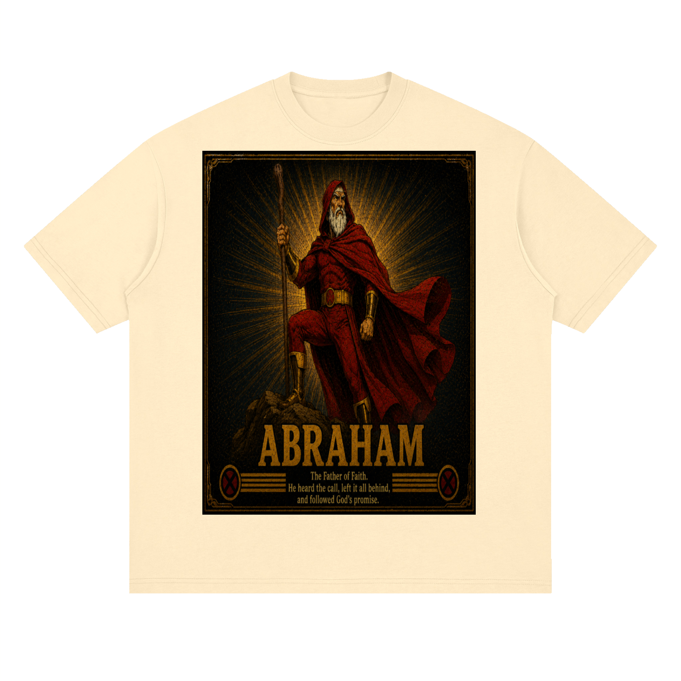 Jesus,Abraham,Holyheroes,christianclothing,christianmen,mensappearl,clothing,Bible,Love