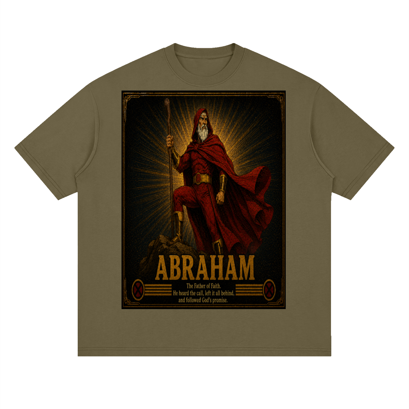 Jesus,Abraham,Holyheroes,christianclothing,christianmen,mensappearl,clothing,Bible,Love