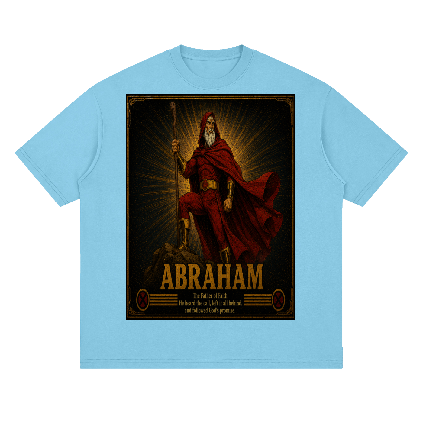 Jesus,Abraham,Holyheroes,christianclothing,christianmen,mensappearl,clothing,Bible,Love
